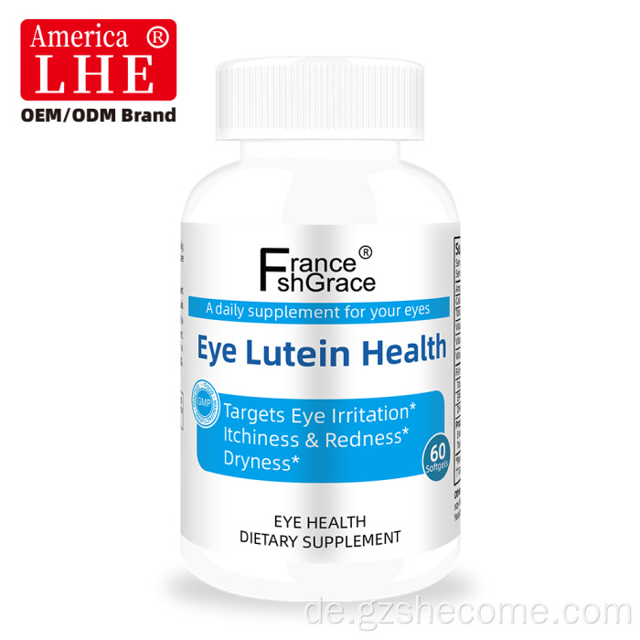 Shecome Eye Lutein Health Softgels Trockenheitsunterstützung